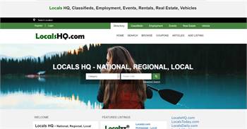  LocalsHQ.com  - National to local Directory, Classifieds, Employment, Events, Rentals, Real Estate,